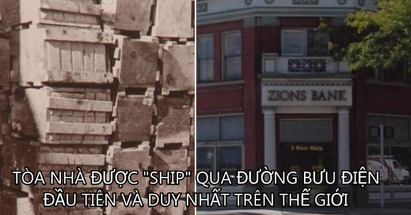 Tiền ‘ship’ đắt đỏ, người đàn ông gửi 80.000 viên gạch qua bưu điện để xây tòa nhà cho ngân hàng, sau trăm năm vẫn đứng vững