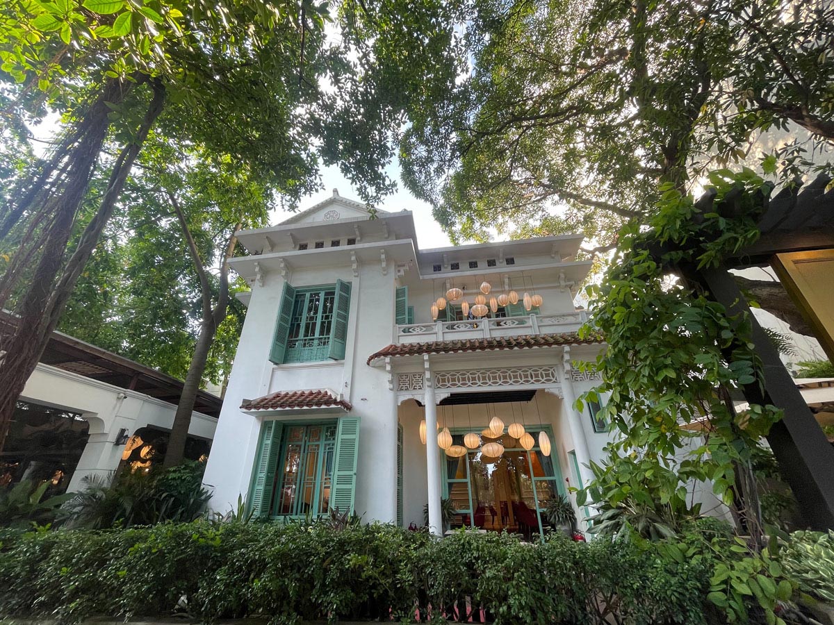 Ứng dụng phong cách kiến trúc Đông Dương trong thiết kế biệt thự tại Hà Nội