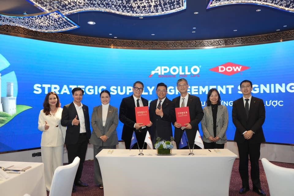 Tập đoàn Apollo & Dow Chemical ký kết hợp tác nâng chuẩn cạnh tranh quốc tế