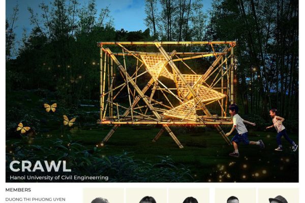 Sinh viên Việt Nam giành Giải Nhất Cuộc thi Kiến trúc Quốc tế Bamboo Expo Competition 2025