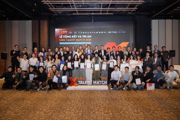 LIXIL Talent Match INTAD 2025: Dấu mốc 5 năm hiệp lực, đồng hành cùng sinh viên Kiến trúc – Thiết kế Việt Nam