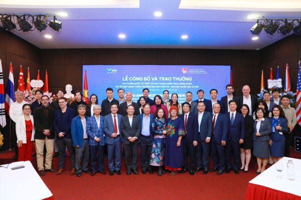 Từ thi tuyển quốc tế đến đồ án 1/500: Định hình không gian đại học Trường Đại học Kinh tế tại Hòa Lạc