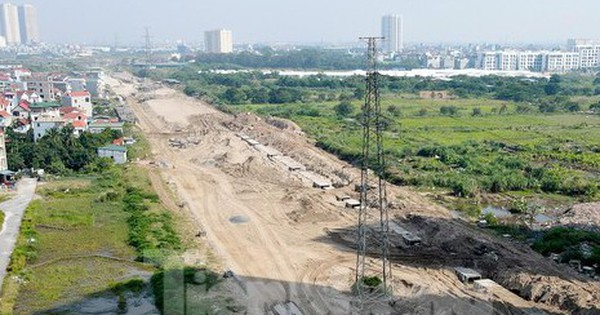 Tuyến đường vành đai 3,5 ở Hà Nội với tổng mức đầu tư hơn 1.000 tỷ đồng chậm tiến độ
