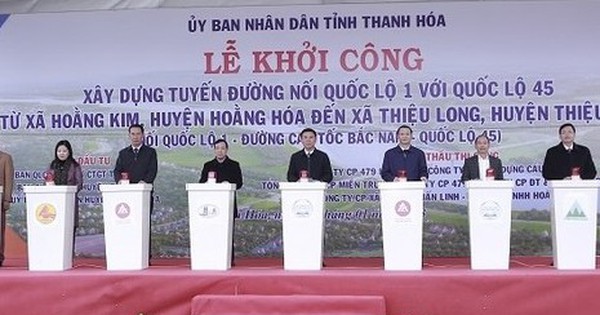 Khởi công tuyến đường nối hai quốc lộ hơn 1.400 tỷ đồng