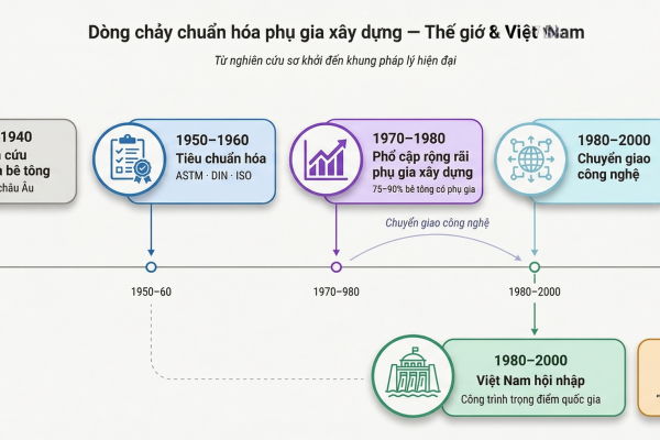Góc nhìn từ phụ gia chống nứt vữa Bách Điền – Tạp chí Kiến trúc Việt Nam