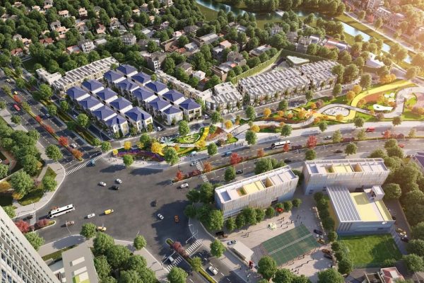 Siêu cầu vượt An Khánh, Metro số 5 tăng tốc…cuộc đua BĐS dọc Đại lộ Thăng Long ngày càng “gay cấn”