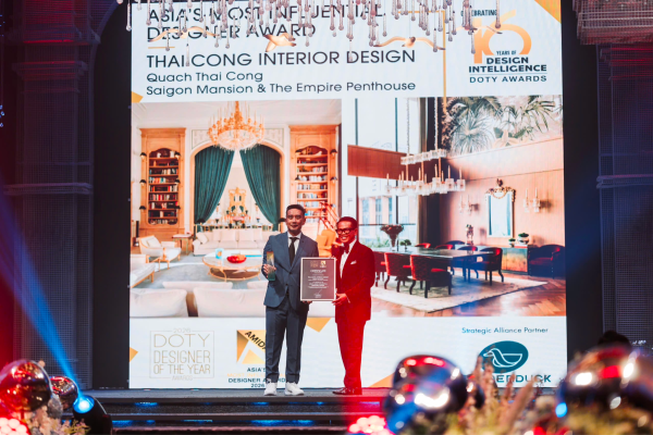 NTK Quách Thái Công chiến thắng giải thưởng Asia’s Most Influential Designer 2026 tại DOTY Awards