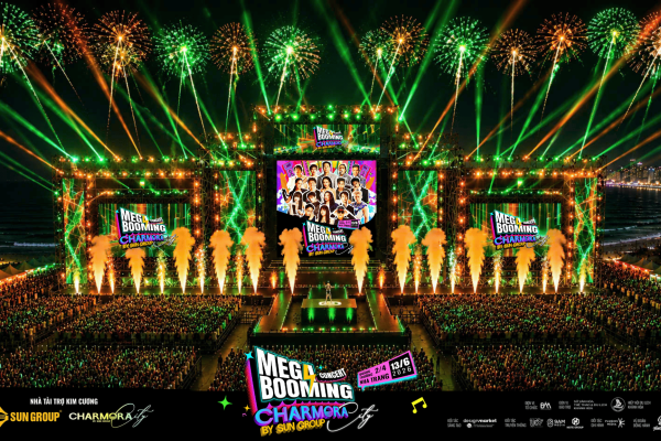Sức bật từ siêu đại nhạc hội “Mega Booming” và tầm nhìn dài hạn của Charmora City tại Nha Trang