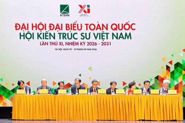 Gần 500 đại biểu về dự Phiên họp đầu tiên tại Đại hội Đại biểu toàn quốc Hội KTS Việt Nam khóa XI