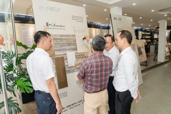 Eurotile “TOUCH & SENSE” 2026: Dấu ấn công nghệ và ngôn ngữ vật liệu mới